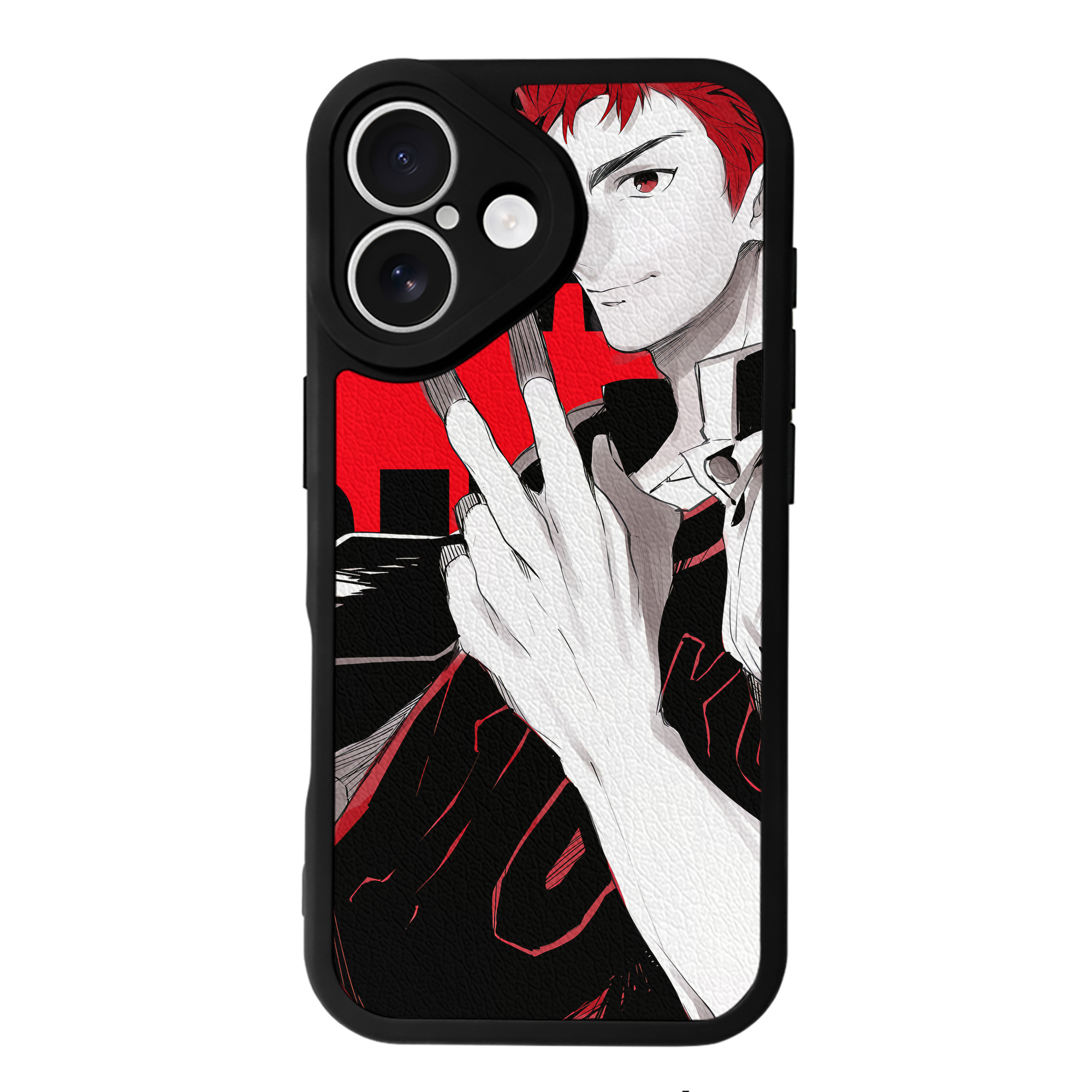 （画像用） SLAM DUNK／スラムダンク 【iPhone 16シリーズ対応】シリコンスマホケース（レザー調） 材質：シリコン